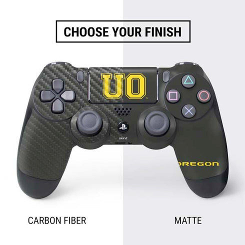 University of Oregon UO on Green PS4 Controller Skin