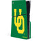 University of Oregon UO on Green PS5 Slim Disk Console Skin