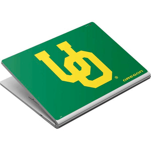 University of Oregon UO on Green Surface Book Skin