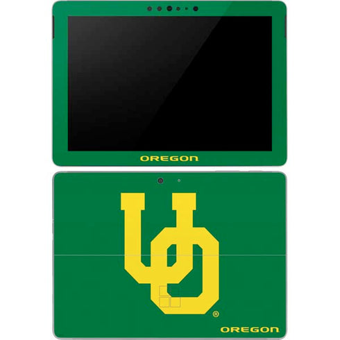 University of Oregon UO on Green Surface Go Skin
