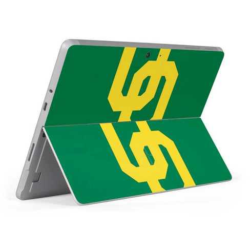 University of Oregon UO on Green Surface Go Skin