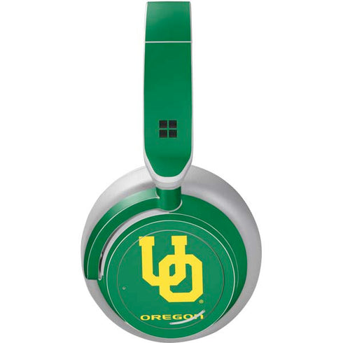 University of Oregon UO on Green Surface Headphones Skin