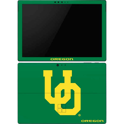 University of Oregon UO on Green Surface Pro 6 Skin
