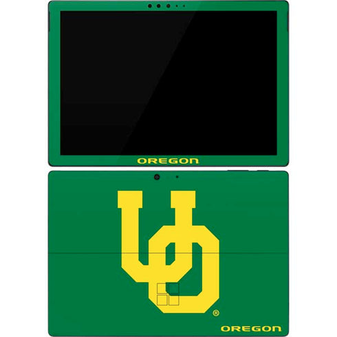 University of Oregon UO on Green Surface Pro 7 Skin