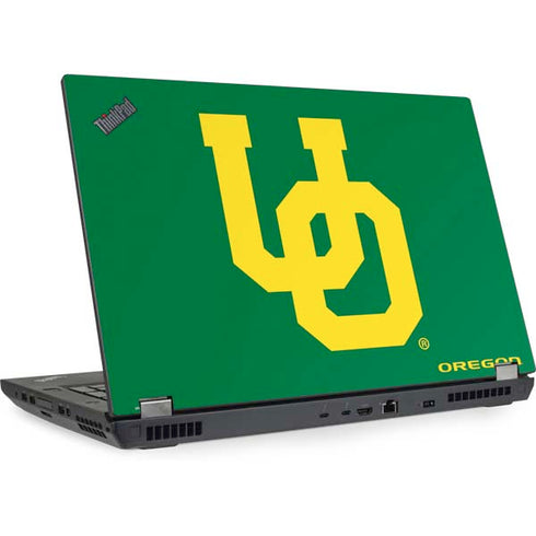 University of Oregon UO on Green Lenovo ThinkPad Skin