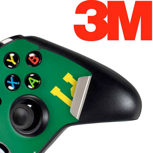 University of Oregon UO on Green Xbox One Controller Skin