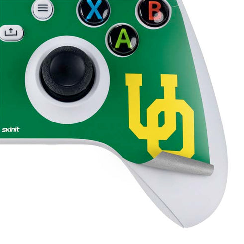 University of Oregon UO on Green Xbox Series S Bundle Skin