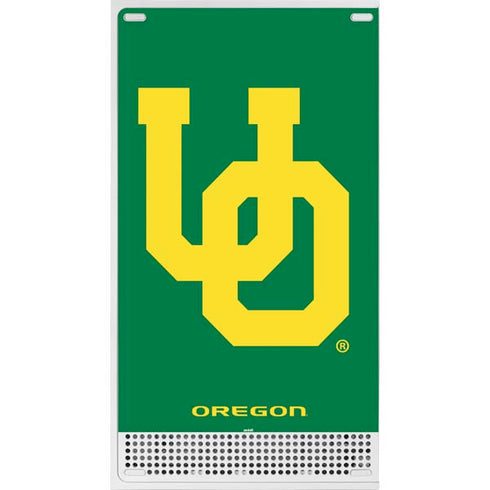 University of Oregon UO on Green Xbox Series S Console Skin