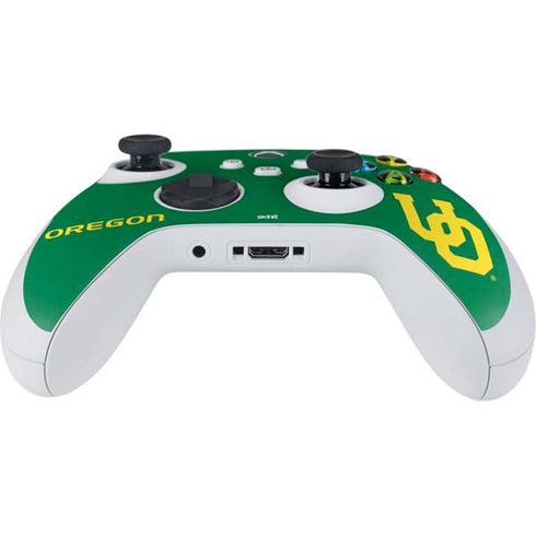 University of Oregon UO on Green Xbox Series S Controller Skin