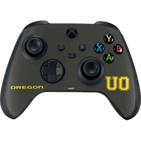 University of Oregon UO on Green Xbox Series X Bundle Skin