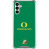 University of Oregon Yellow O with Text Galaxy A13 5G Clear Case