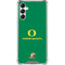 University of Oregon Yellow O with Text Galaxy A14 5G Clear Case