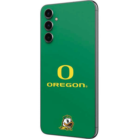 University of Oregon Yellow O with Text Galaxy A14 5G Skin