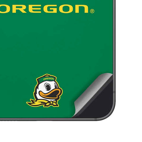 University of Oregon Yellow O with Text Galaxy A14 5G Skin