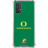 University of Oregon Yellow O with Text Galaxy A32 5G Clear Case