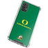 University of Oregon Yellow O with Text Galaxy A32 5G Clear Case