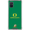 University of Oregon Yellow O with Text Galaxy A51 5G Clear Case