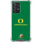 University of Oregon Yellow O with Text Galaxy A52 5G Clear Case