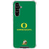 University of Oregon Yellow O with Text Galaxy A54 5G Clear Case