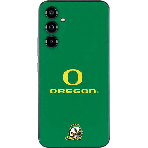 University of Oregon Yellow O with Text Galaxy A54 5G Skin