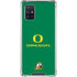 University of Oregon Yellow O with Text Galaxy A71 5G Clear Case