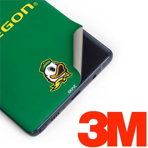 University of Oregon Yellow O with Text Galaxy Note 9 Skin