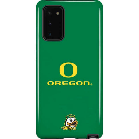 University of Oregon Yellow O with Text Galaxy Note20 5G Pro Case