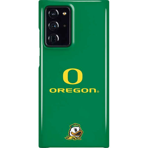 University of Oregon Yellow O with Text Galaxy Note20 Ultra 5G Lite Case