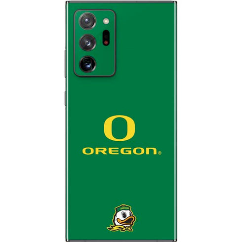 University of Oregon Yellow O with Text Galaxy Note20 Ultra 5G Skin