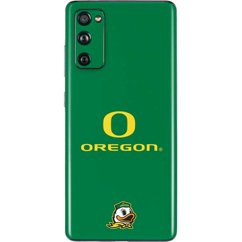 University of Oregon Yellow O with Text Galaxy S20 Fan Edition Skin