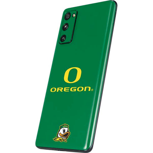University of Oregon Yellow O with Text Galaxy S20 Fan Edition Skin