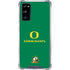 University of Oregon Yellow O with Text Galaxy S20 FE Clear Case