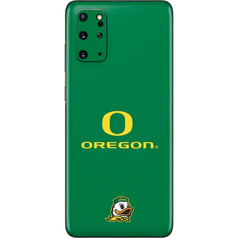University of Oregon Yellow O with Text Galaxy S20 Plus Skin