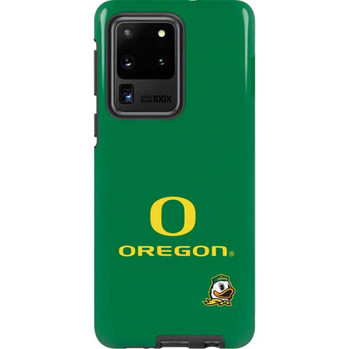 University of Oregon Yellow O with Text Galaxy S20 Ultra 5G Pro Case