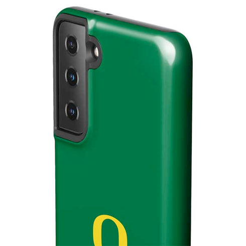 University of Oregon Yellow O with Text Galaxy S21 FE Pro Case