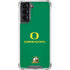 University of Oregon Yellow O with Text Galaxy S22 Clear Case