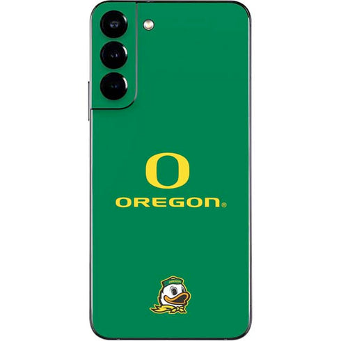 University of Oregon Yellow O with Text Galaxy S22 Plus Skin