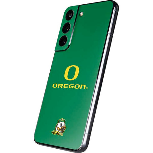 University of Oregon Yellow O with Text Galaxy S22 Skin