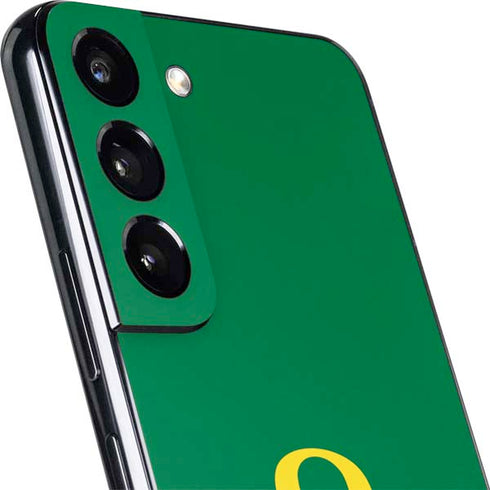 University of Oregon Yellow O with Text Galaxy S22 Skin