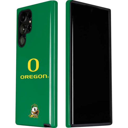 University of Oregon Yellow O with Text Galaxy S22 Ultra Pro Case