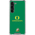University of Oregon Yellow O with Text Galaxy S23 Clear Case