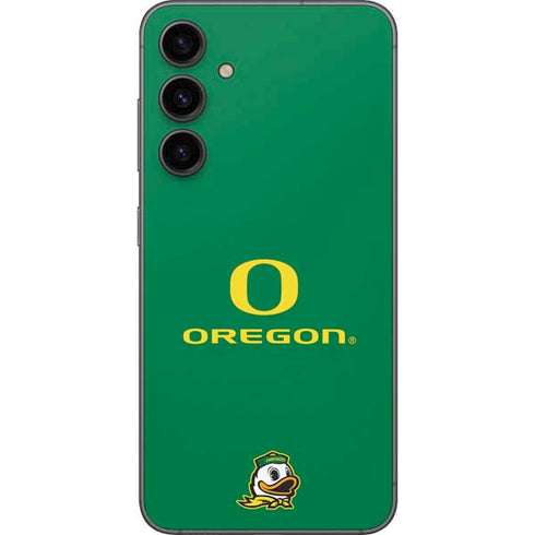 University of Oregon Yellow O with Text Galaxy S23 FE Skin