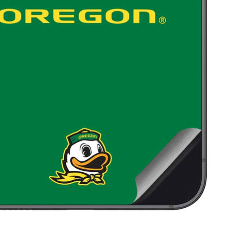 University of Oregon Yellow O with Text Galaxy S23 FE Skin