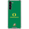 University of Oregon Yellow O with Text Galaxy S23 Plus Clear Case