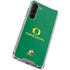 University of Oregon Yellow O with Text Galaxy S23 Plus Clear Case