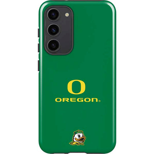 University of Oregon Yellow O with Text Galaxy S23 Plus Pro Case