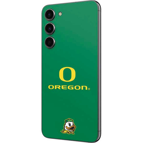 University of Oregon Yellow O with Text Galaxy S23 Plus Skin