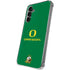 University of Oregon Yellow O with Text Galaxy S24 Plus Clear Case