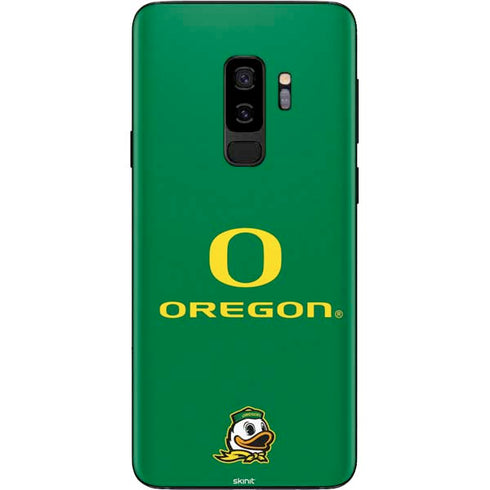 University of Oregon Yellow O with Text Galaxy S9 Plus Skin
