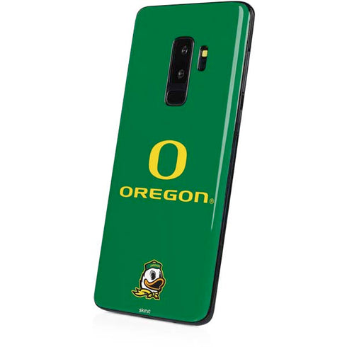University of Oregon Yellow O with Text Galaxy S9 Plus Skin